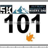 1 to 1000 New Product Bicycle Running Marathon Waterproof Tear Proof Outdoor Colors Paper Sports Bibs Number thumbnail-4