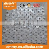 factory price oval freshwater shell mosaic tiles for sale