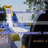 Bule&White Water Slides With Pool Inflatable SP-PS006
