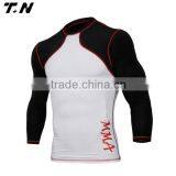 Wholesale Long Sleeve Compression Shirts Rash Guard thumbnail-4