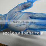 Blue Disposable Vinyl Gloves thumbnail-1