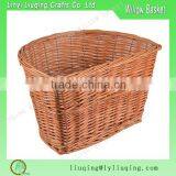 handmade wicker basket/Holland Bicycle willow bicycle basket wicker bike basket