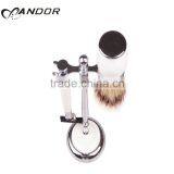 Hot Sale Silvertip Badger Hair Shaving Brush With Shaving Razor thumbnail-3