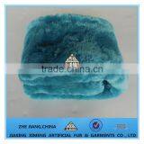 Fashion Purple Warm Knitted Raschel Blanket for Sofa thumbnail-2