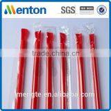 Individually Paper Wrapped Plastic Spoon Straws thumbnail-1