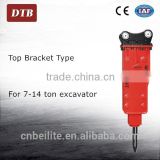 7 to 14 ton excavator breaker machine for various hydraulic skid loader
