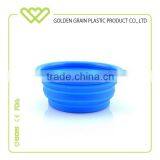 Resistant Colourful Foldable Plastic Silicone Puppy Dog Cat Cup for Travel thumbnail-1