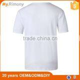 Men 100% Plain White Organic Cotton T-Shirt thumbnail-2
