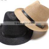 Beige Women Summer Sun Hat Wide Brim Straw Natural thumbnail-1