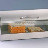 Stainless Steel Fabric Bread Box thumbnail-1