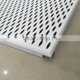 Soundabsorption 2x2 Leaf-shaped Perforated Aluminum 600x600 Strip False Ceiling For Building Construction Materials