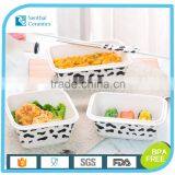 Bento Lunch Box,Rectangular Ceramic Lunch Box With Airtight Lid,kids Lunch Box thumbnail-4