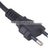 Brazil Standard 2 Pin ac Power Cord Plug