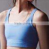 Quality wholesale sports bra, best selling new design woman padded sports bra