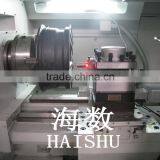 Wheel CNC Lathe Machine of Advantages Wheel Drawing Machine CK6187W Used in Car 4S -shops thumbnail-5