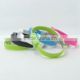 2016 New USB Charging Data Sync Cable, Bracelet Wrist Band USB Charging Cable