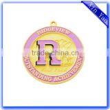 Hot Sale Cheap Custom Golden Enamel Medal