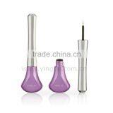Glossy Silver and Purple Wholesale Eyeliner Container thumbnail-1