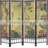 Purple Bamboo Floor Screen