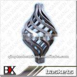 Wrought Iron Ornamental Basket/ Iron Coop Steel Cage