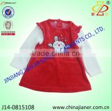 new model cheap wholesale winter birthday baby dress for baby girl