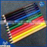 12pcs 7 Inch Jumbo Triangular Wooden Color Pencil thumbnail-1