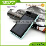 2015 New Design High Quality Portable Mobile Solar Power Bank&solar Charger