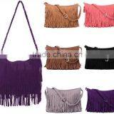 New Fashion Fringe Tassel Cross Body Bag Women's Handbags Messenger Bag Lady Cross Body Shoulder Bag thumbnail-2