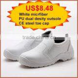 Cheap White Microfiber Safety Shoes, ON SALE Slip Resistant Kitchen Shoes SA-6121