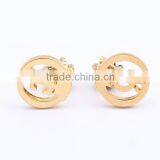 Round Shape High Quality Alloy Best Selling Medicated Earrings(Studs) thumbnail-4