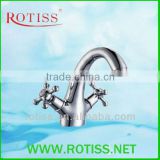 RTS8807-2 double handle cold and hot water basin tap