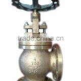 API ANSI High Quality Flanged Bronze Angle Globe Valves