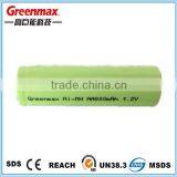 1.2v Aa 800mah Ni-mh Battery For Street Light