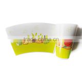 Hangzhou LvYang/GoBest With Color Printed Custom paper cup machine price manufacturers