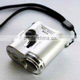 60X Mini Microscope With Money/Currency Detecting Illuminated Lamps/Led Pocket Magnifier thumbnail-3