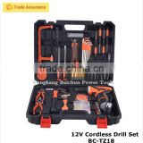 factory price with good quality 12v cordless tool set