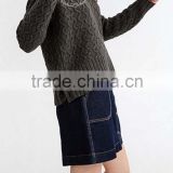 Green Color Latest Sweater Designs For Girls