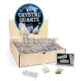 Crystal Quartz in a Box, 36pcs per Display