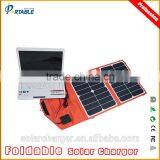30W Portable Universal Foldable Solar Cell Phone Charger for Laptop and Mobile Phone thumbnail-1