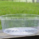 Deep Clear Flower Pot Pedestal