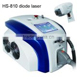 Portable Diode Laser Hair Removal Machine HS-810 spa equipment by shanghai med apolo technology co LTD