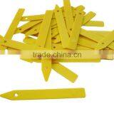 4 Inch Yellow Gardening Plastic Plant Tag Plant Label Plant Growing Marker thumbnail-4