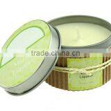 100% Natural Soy Wax Candle in Metal Jar , Scented Candle in Cooper Metal Jar,natural Essence Candle thumbnail-3