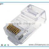 RJ45 Cat6 Modular Plugs/Connectors for Solid Wire thumbnail-1