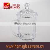 New Set Of 300ml Coffee Cappuccino Tea Cafe Latte Mugs Glasses Cups Lid thumbnail-1