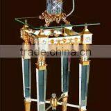 Home Luxury Decoration Antique 24K Gold Plated Wall Clock, Royal Eagle Hanging Wall Clock, Made of Copper thumbnail-6