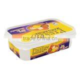 250g IML Rectangle Margarine Container, Soft Tub Margarine With Food Grade Packaging Supplier thumbnail-3