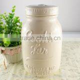 OEM Sculpture Style Ceramic Baby Milk Bottle Tea Coffee and Sugar Storage Jars thumbnail-5