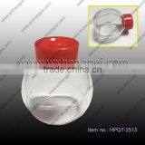 Cleverish Portable Cute Transparent Red Lid Plastic Storage Jewelry Wedding Bottle Kit thumbnail-1