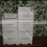 Hot Sale Bedroom Rurniture Cabinet, White Bedside Table thumbnail-1